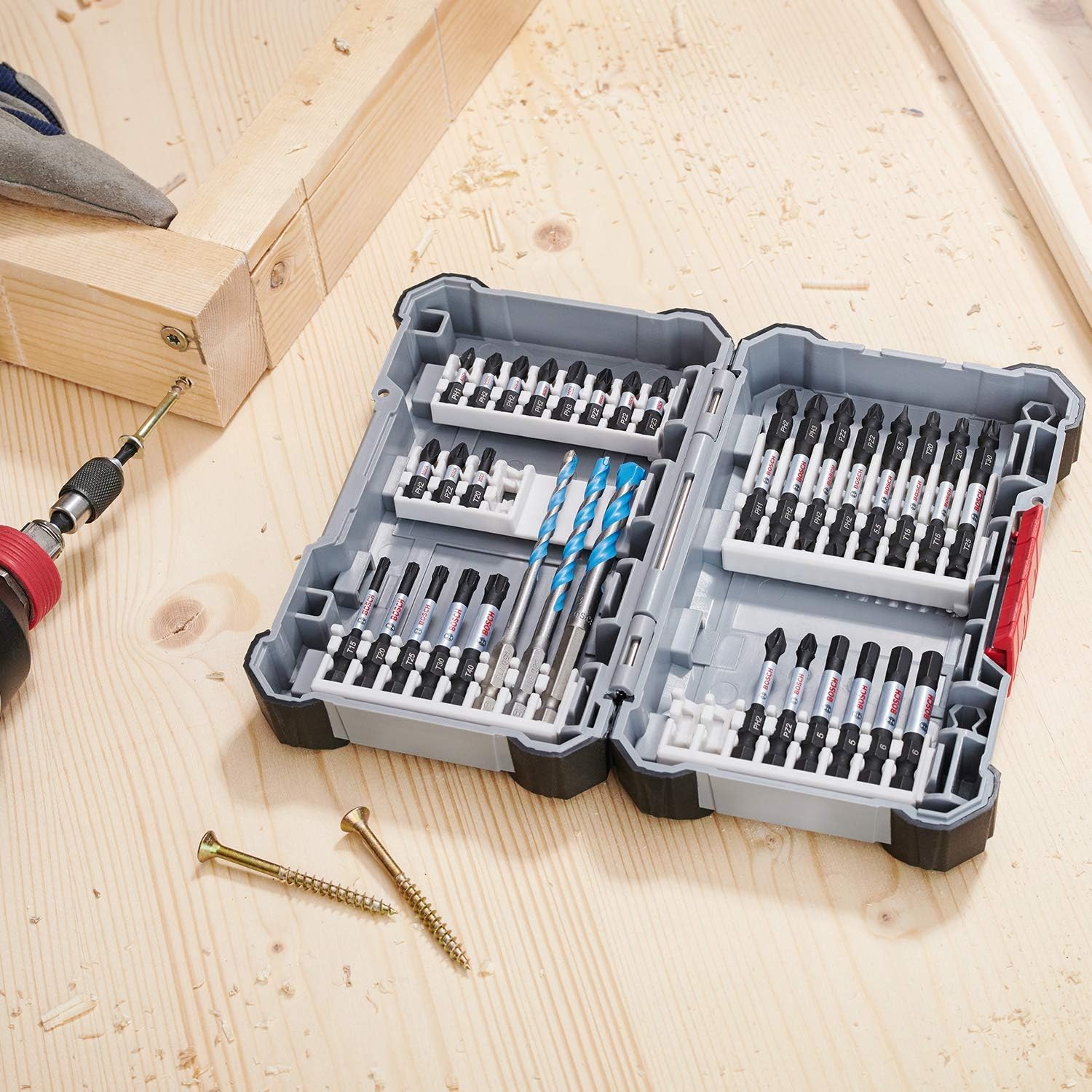 Thumbnail 5 de Bosch Accessories Kit d’embouts de tournevis 35 pièces (Pick and Click) pour perceuse-visseuse et visseuse à percussion