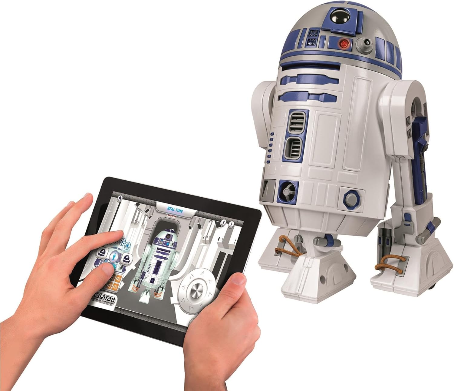 Thumbnail 5 de Clementoni R2-D2 buildable robot with LED lights, sounds and coding app (Star Wars inspired) for kids 8+