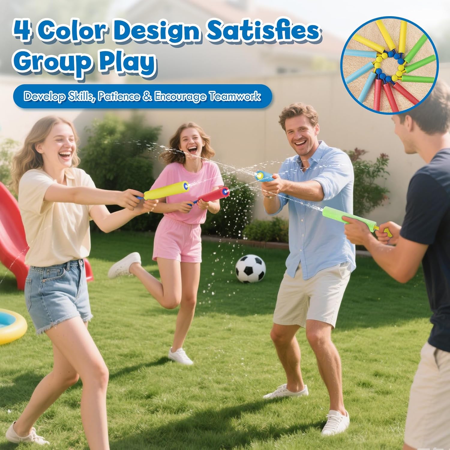 Thumbnail 5 de Lehoo Castle 16 Pack Water Blasters for Kids