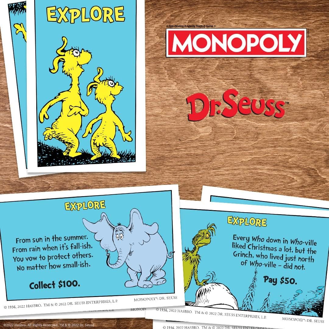 Thumbnail 5 de Monopoly Dr. Seuss collectible board game 🎲