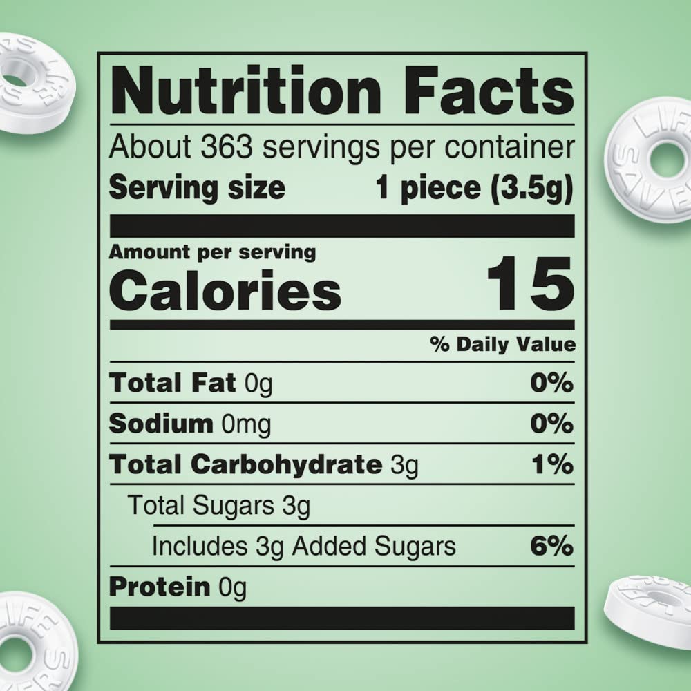 Thumbnail 1 de LIFE SAVERS Wint-O-Green Breath Mint Bulk Hard Candy — Party Size (44.93 oz Bag)