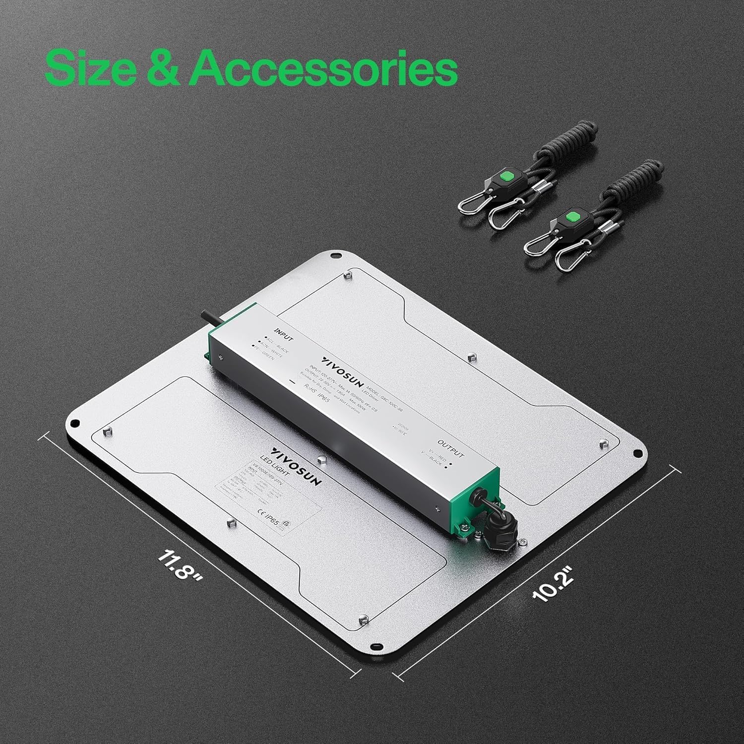 Thumbnail 5 de VIVOSUN VS1000E lampe LED culture 100W 🌱