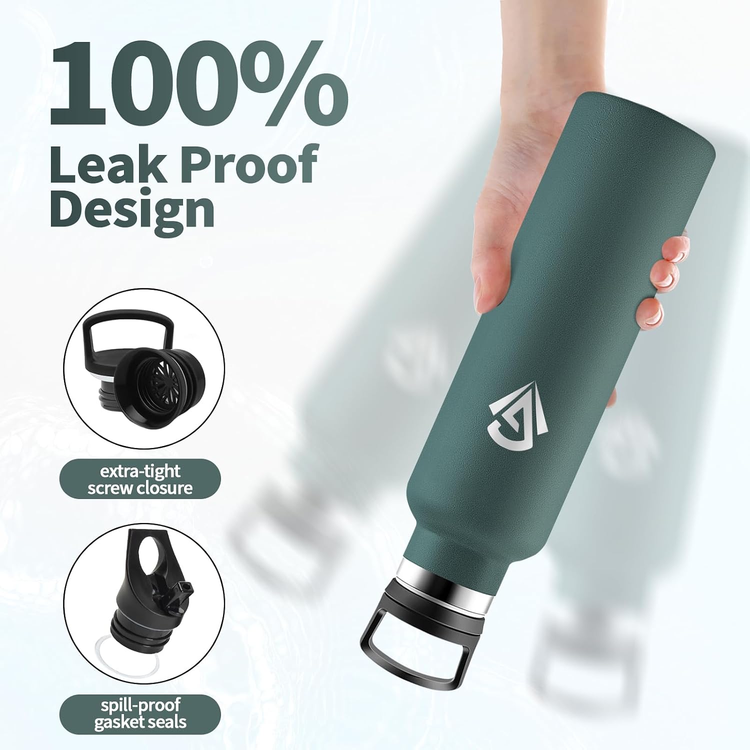 Detalle de Borraccia termica 750 ml con cannuccia
