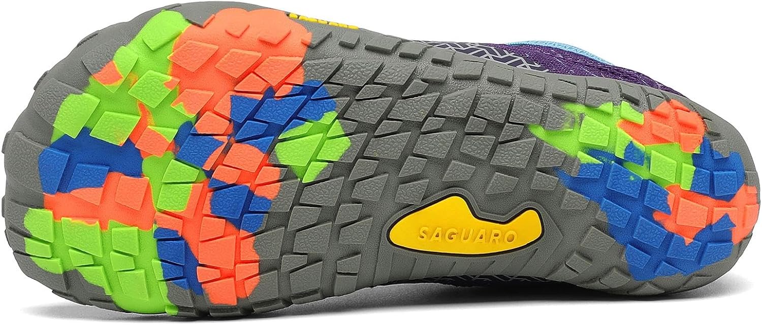 Detalle de SAGUARO Kinder Barfußschuhe atmungsaktiv, rutschfest & leicht – Gr. 24–36