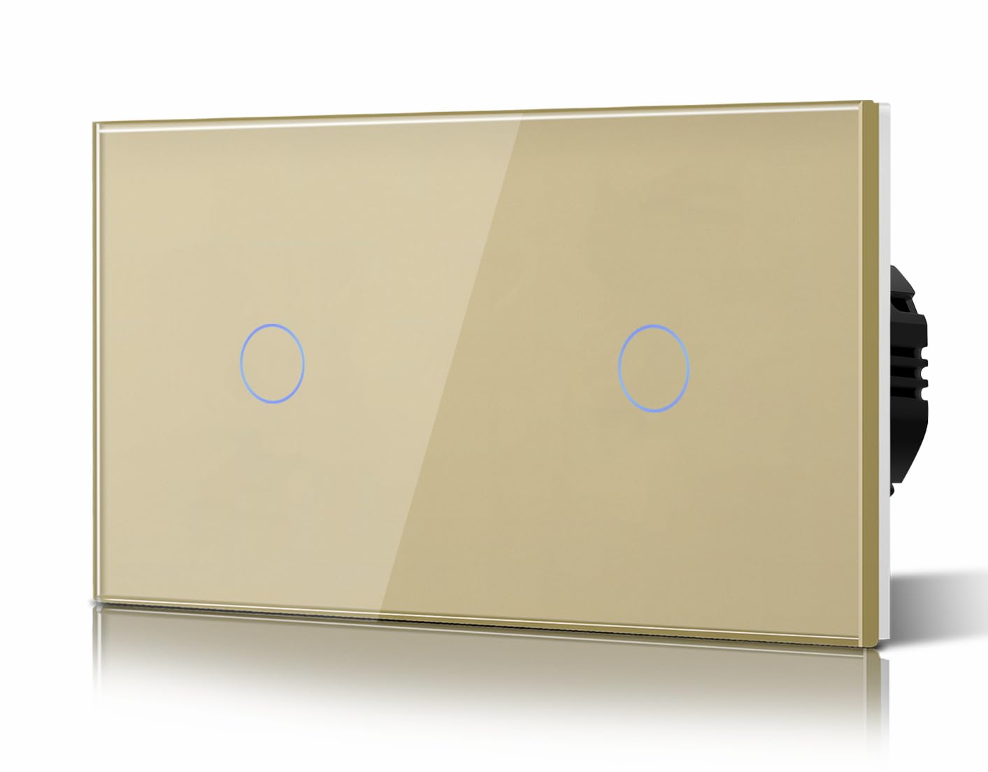 Detalle de BSEED Interruptor táctil Oro 1 gang 1 vía