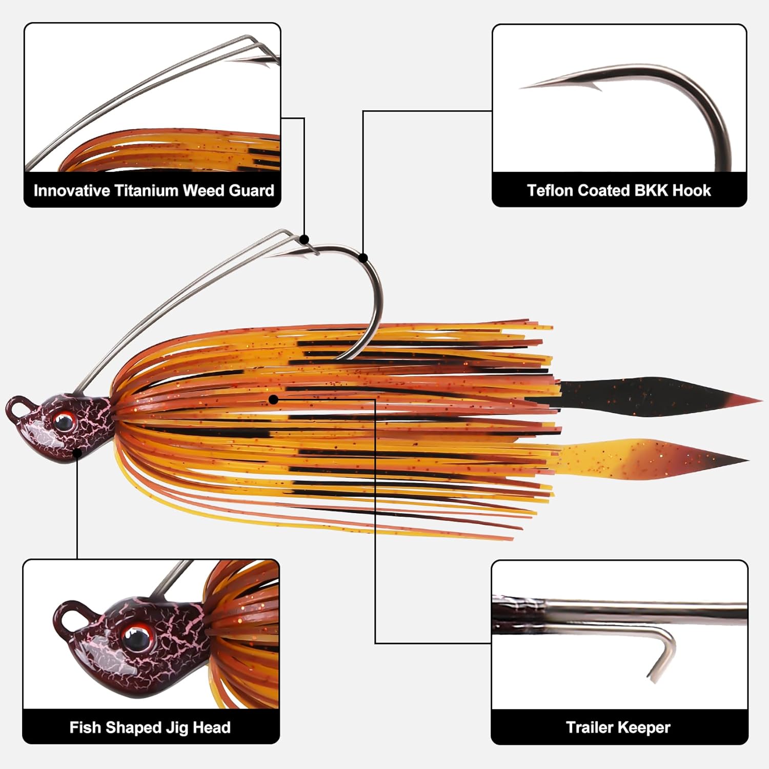 Thumbnail 1 de TRUSCEND Leurres Souples Easy Catch — Nage Vibrante et Descente Tremblante pour la Pêche (Bar, Truite, Brochet, Silure)