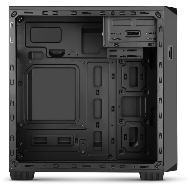Detalle 2 de nox Coolbay MX2 USB 3.0 Negro chasis mini torre