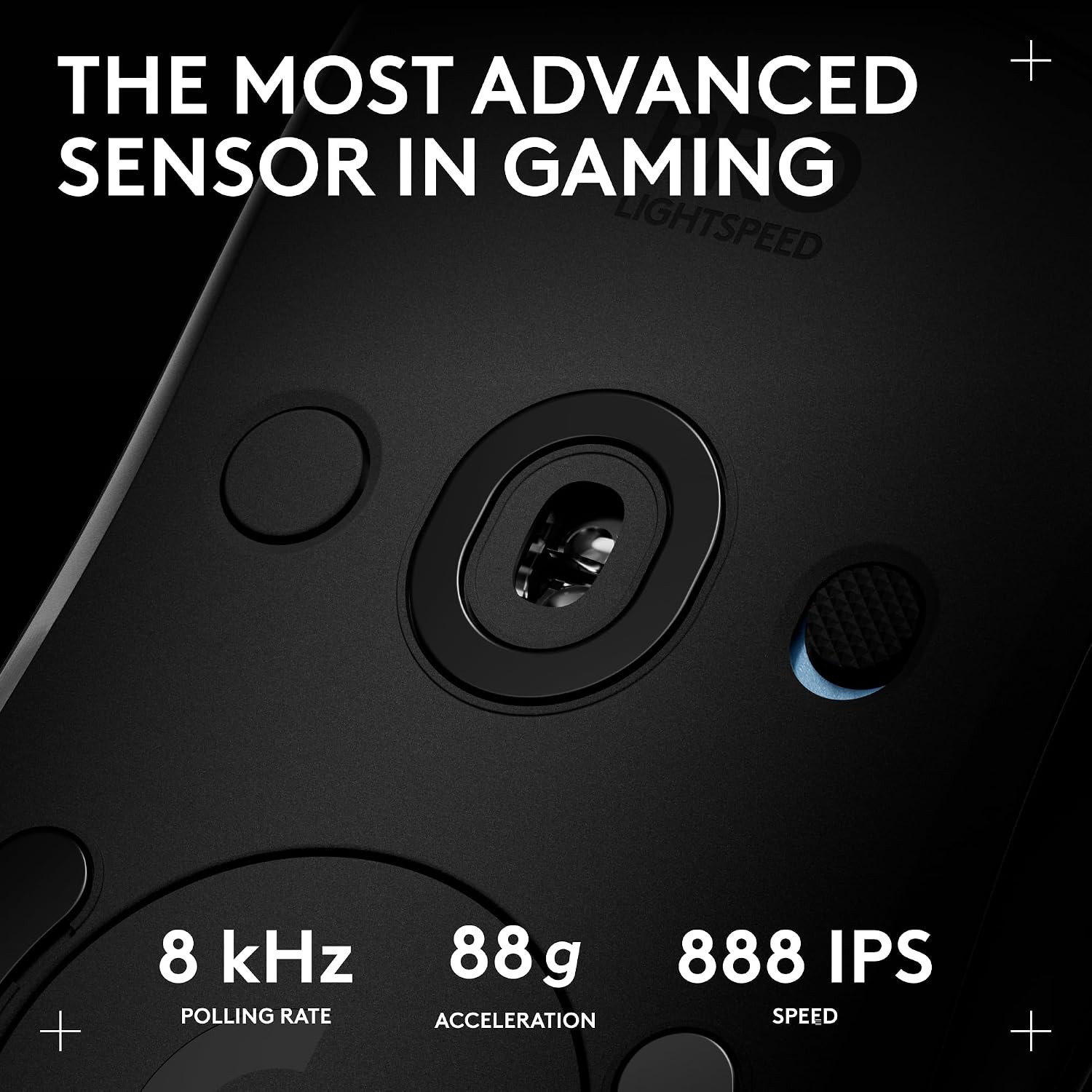 Detalle de Logitech G PRO 2 Lightspeed Wireless Gaming Mouse review