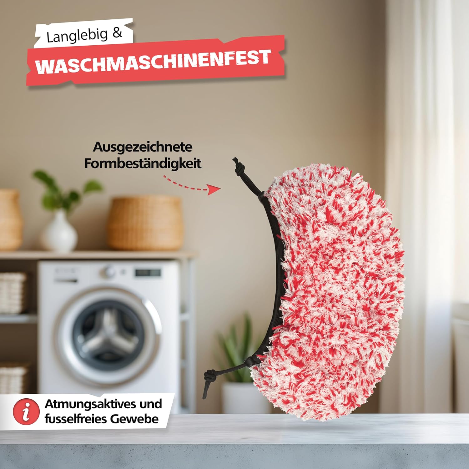 Thumbnail 5 de SPRINGER ZX1700 Mikrofaser Waschbürstenüberzug – universeller, saugstarker Schutz für SB-Waschbürsten