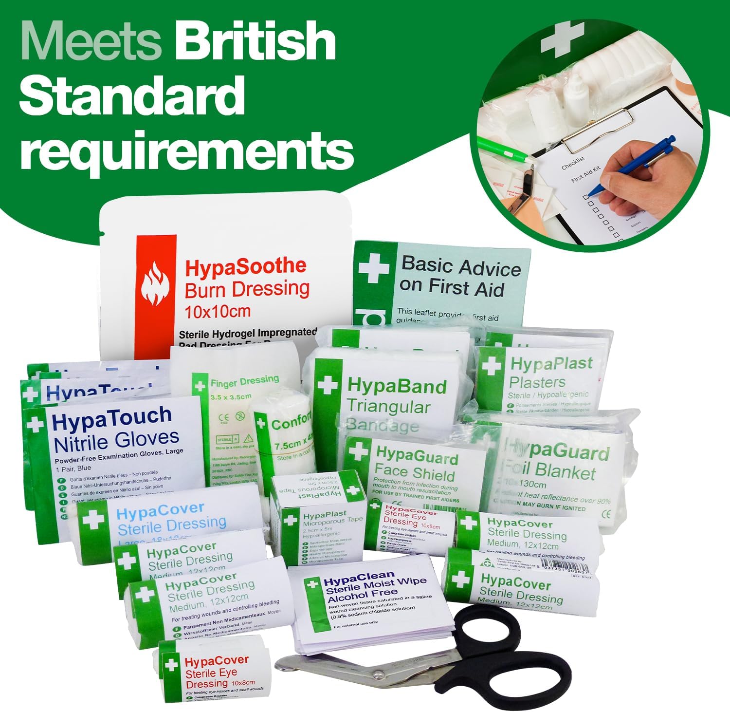 Detalle 2 de Safety First Aid Group Workplace First Aid Kit Refill BS 8599 Compliant