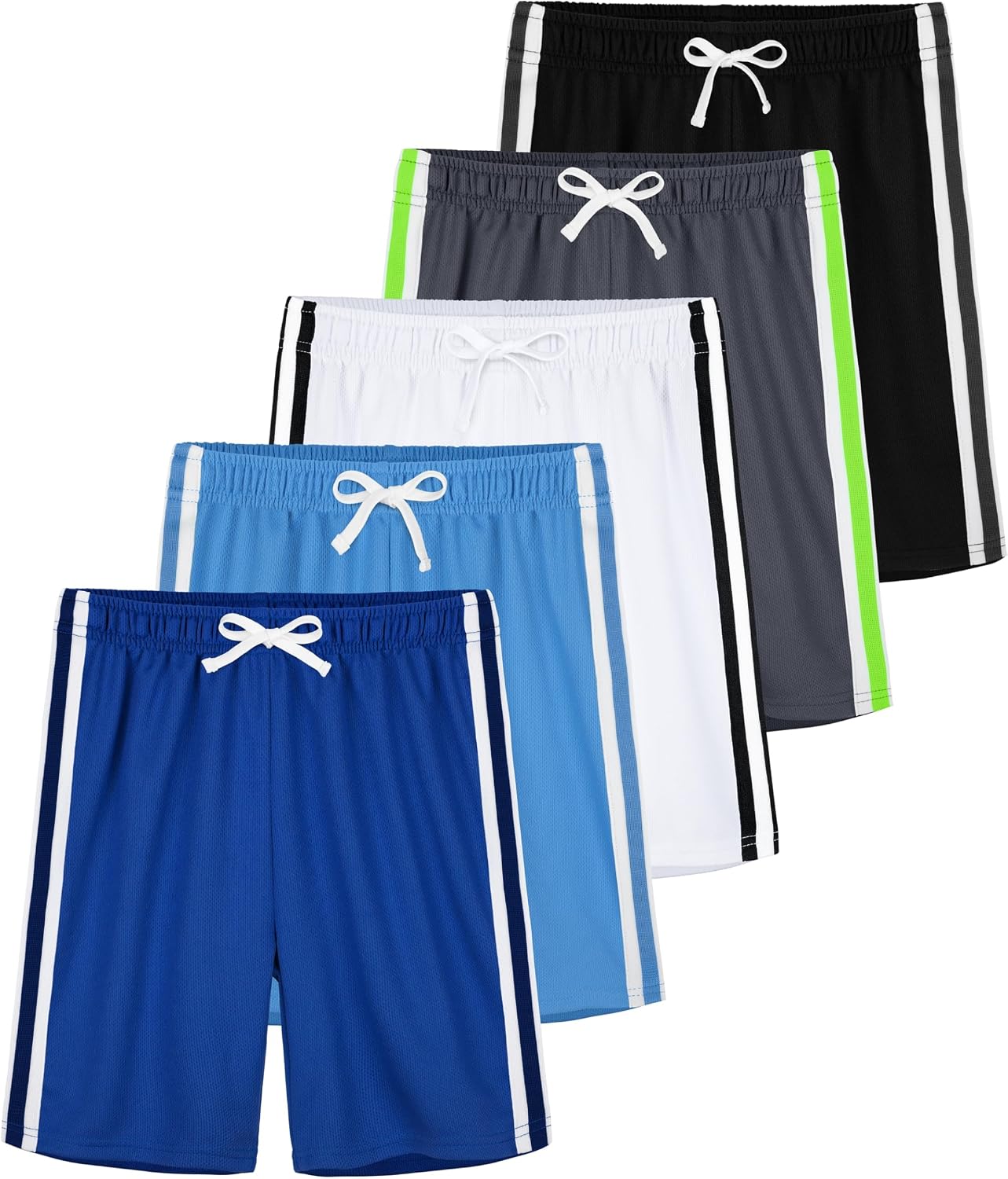Thumbnail 6 de Boys mesh athletic shorts 5-pack