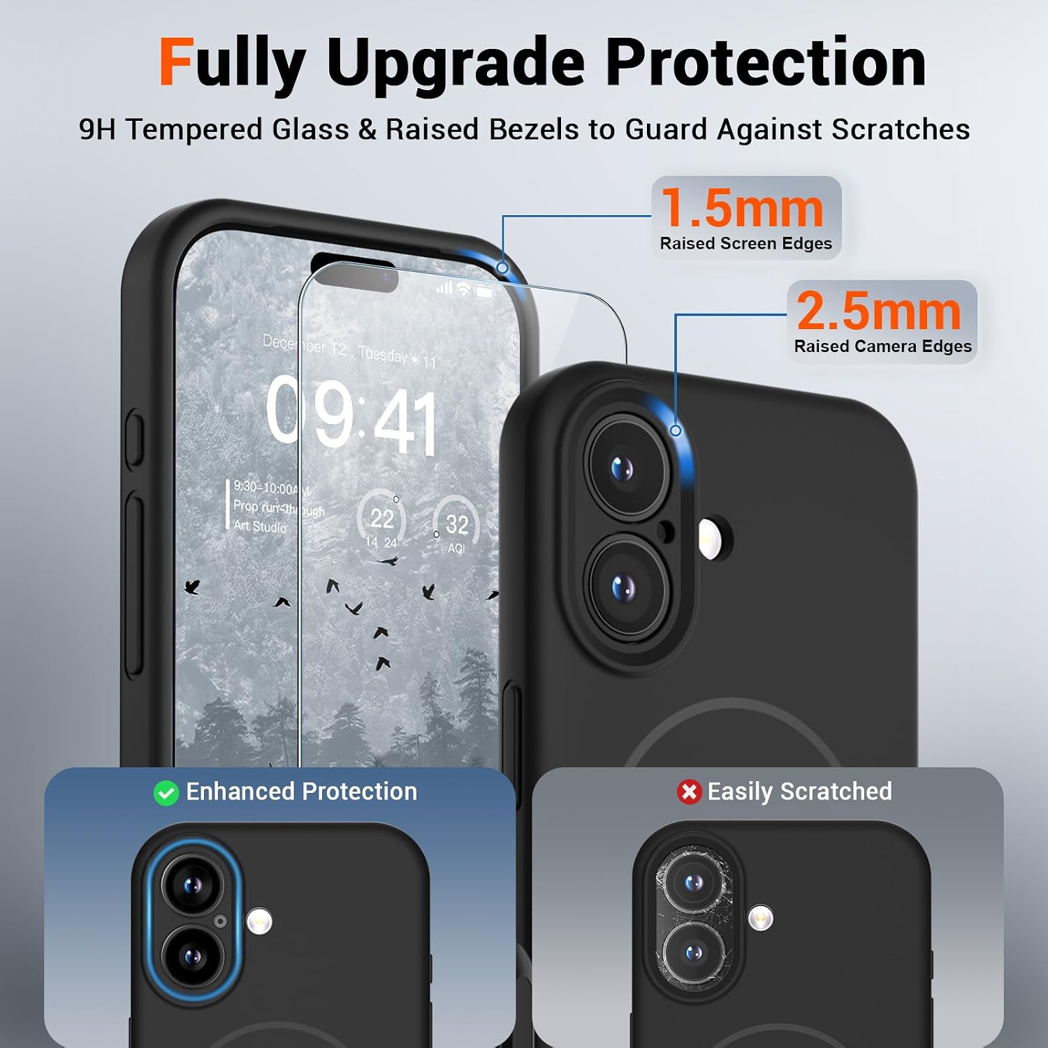 Thumbnail 2 de SUPFINE Designed for iPhone 16 Case: Premium Liquid Silicone with Upgraded Camera Protection