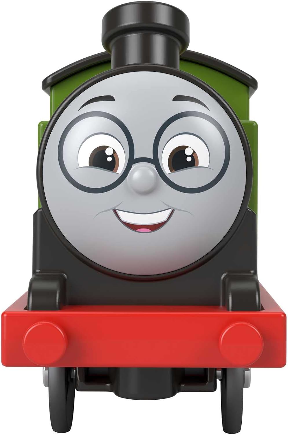 Detalle de Fisher-Price Thomas et ses Amis – locomotive motorisée Whiff avec wagon de marchandises (pile) HMC23 dès 3 ans