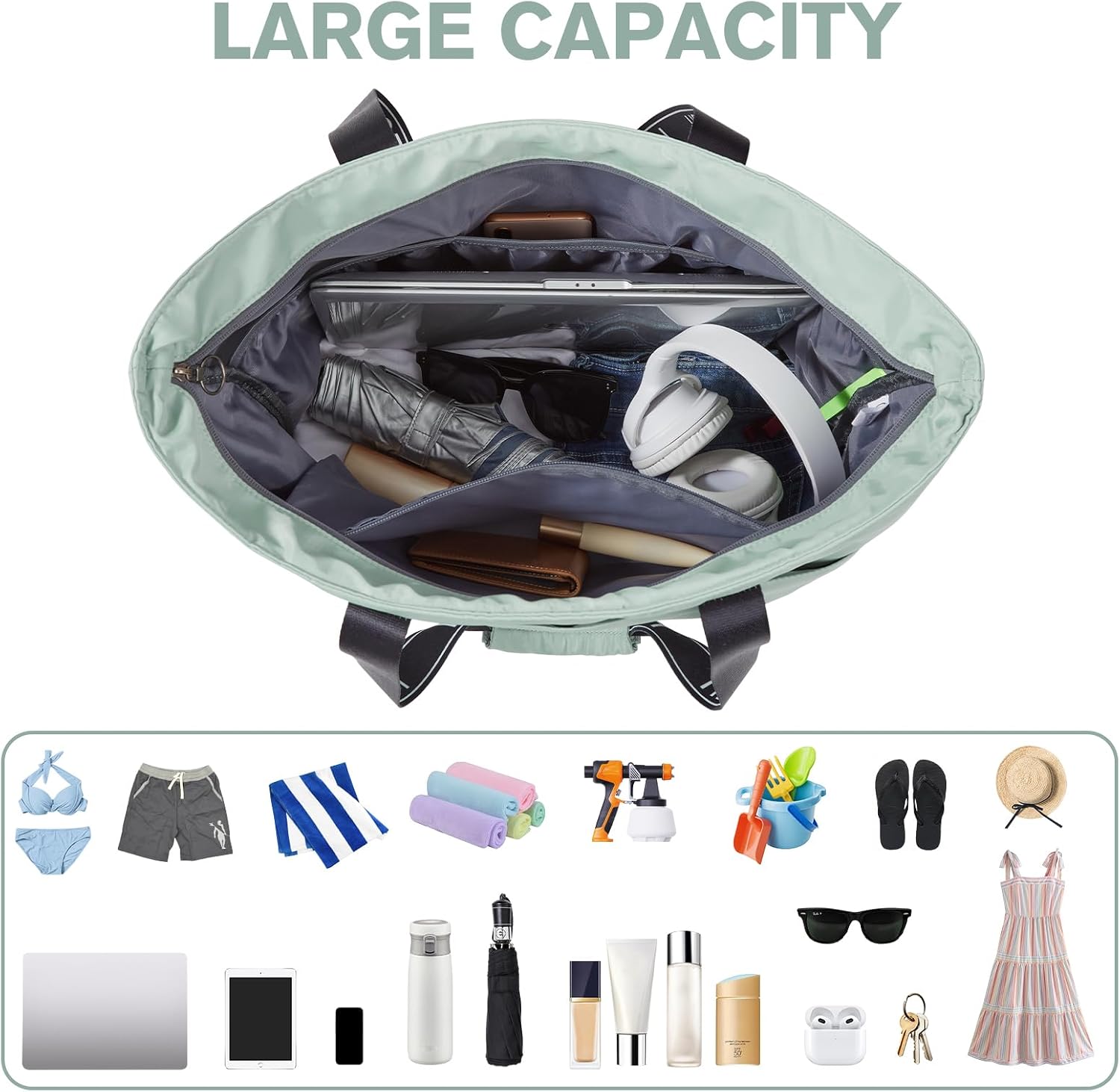 Thumbnail 5 de G4Free 30L/50L Waterproof Beach Bag: Practical, Lightweight and Roomy