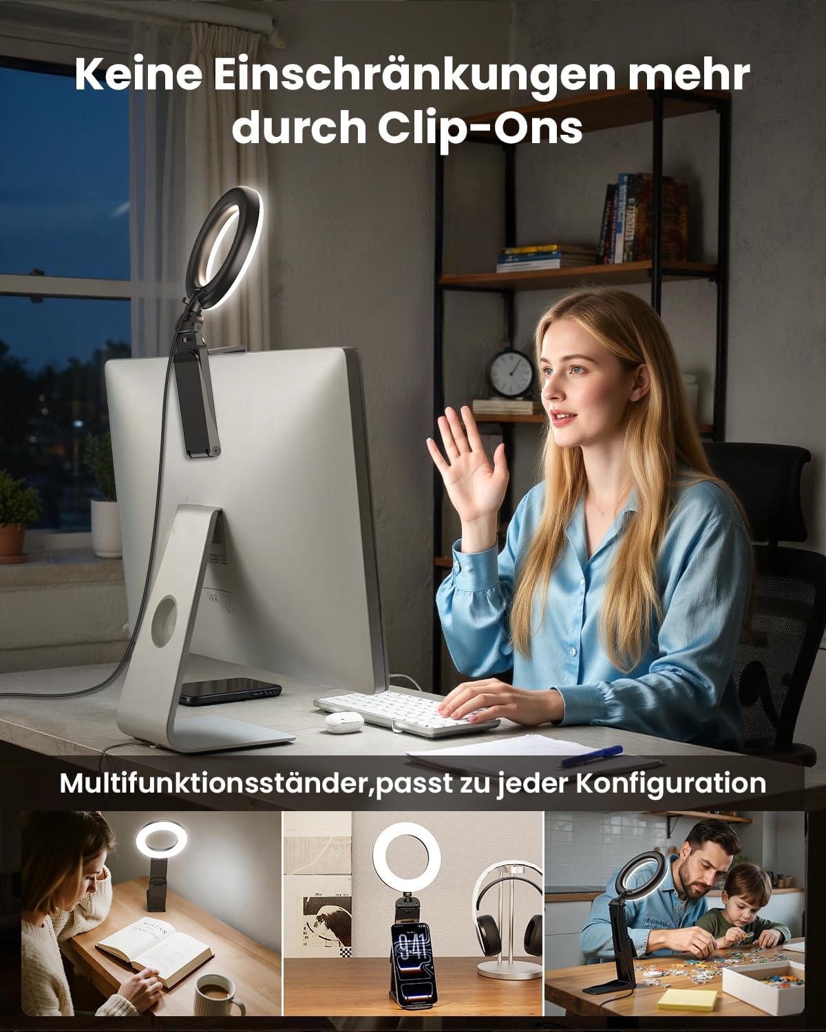 Detalle de Ringlicht 5" Upgrade für Laptop