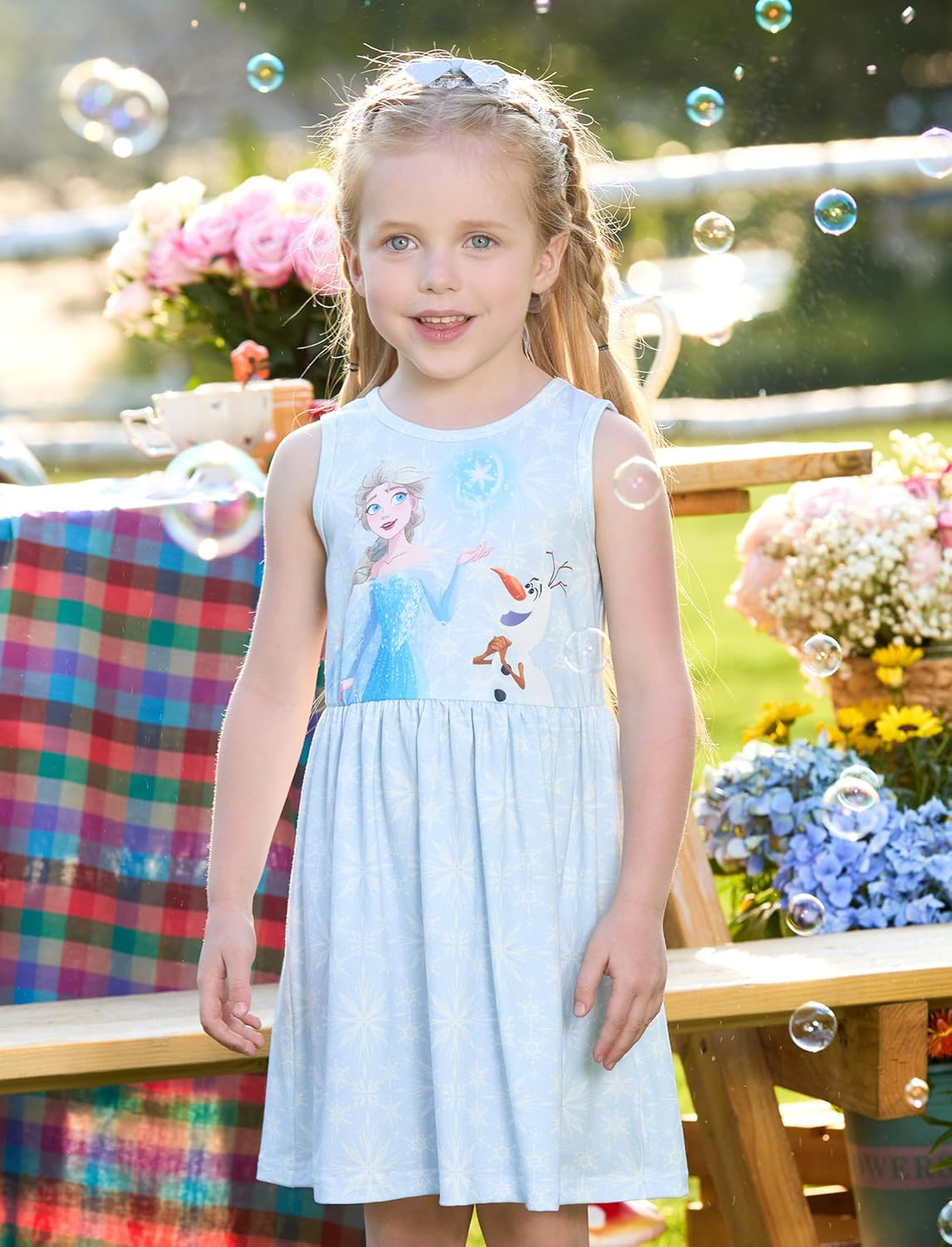 Thumbnail 1 de Disney Minnie Mouse Princess Elsa Stitch Dress for Girls