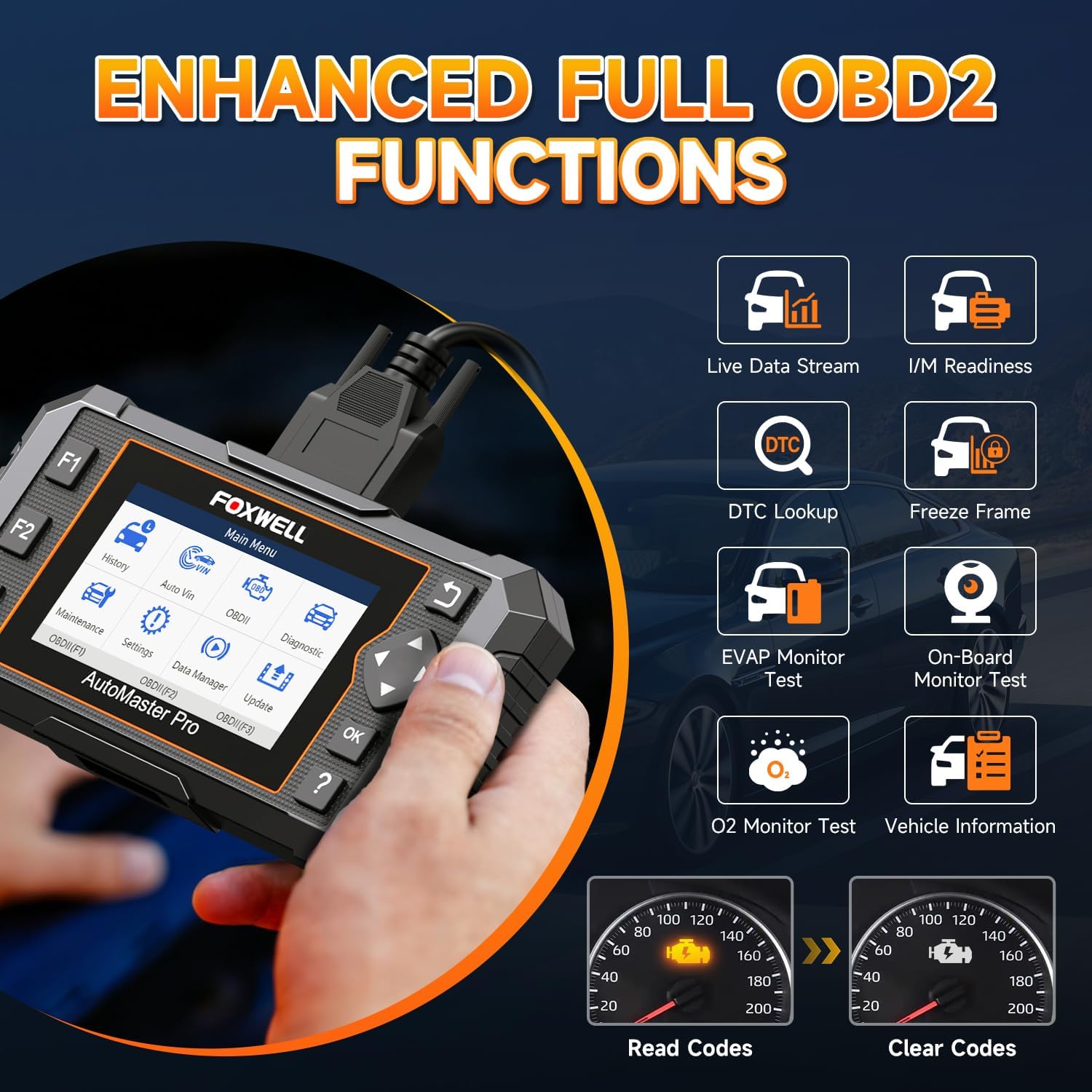 Thumbnail 3 de FOXWELL NT614 Elite OBD2 Scanner 2025