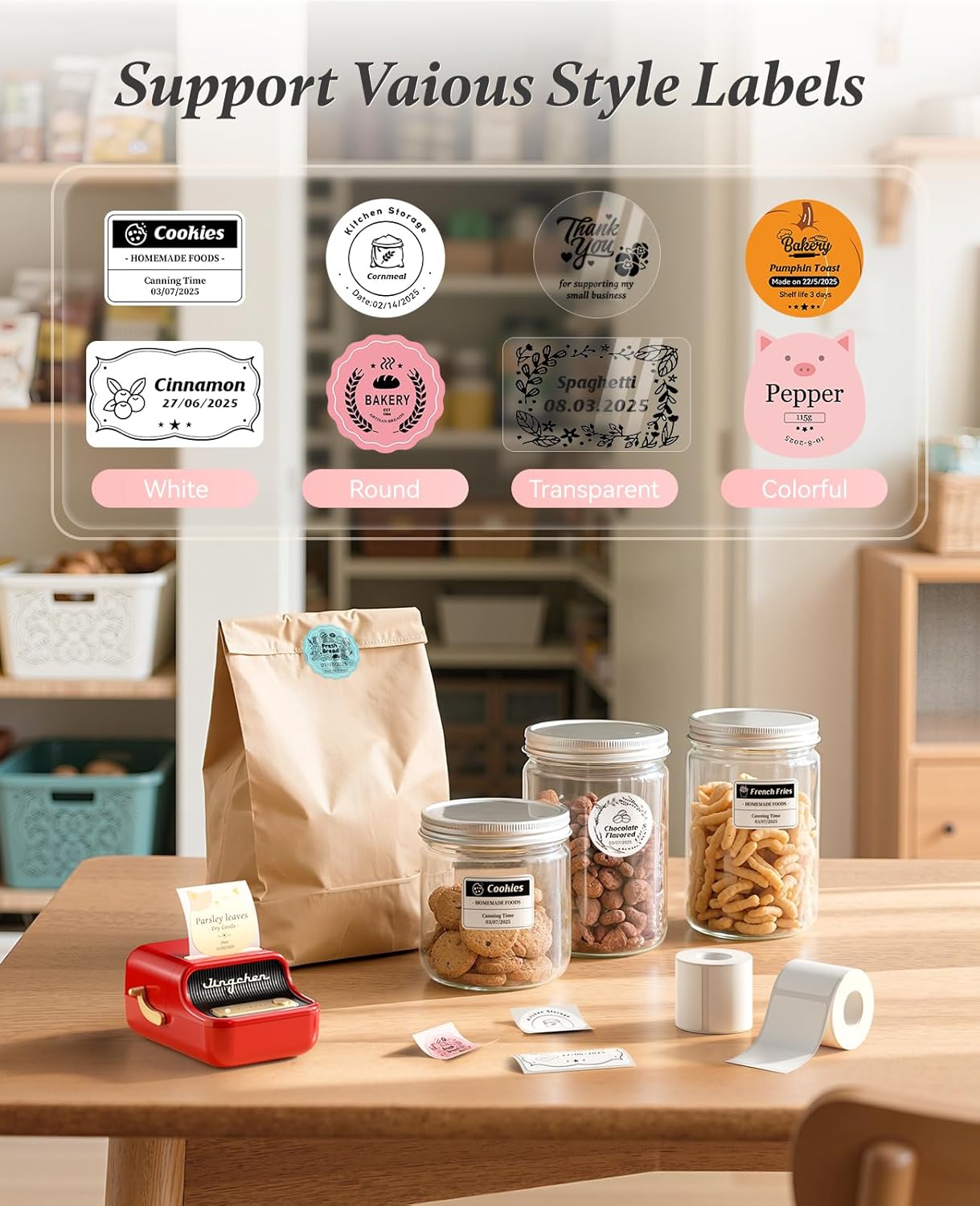 Thumbnail 4 de NIIMBOT B21 Mini etichettatrice termica 50×30 mm 🖨