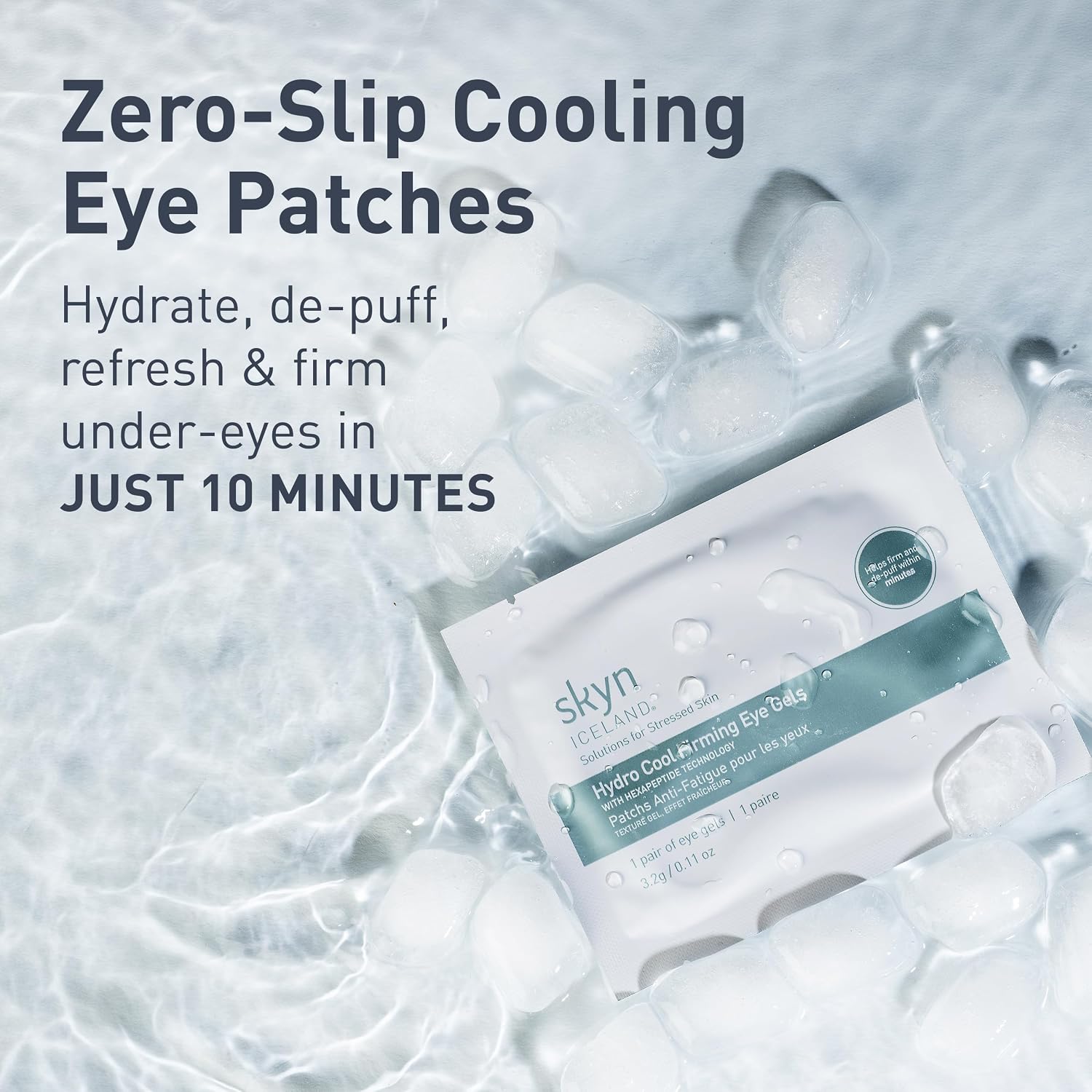 Detalle de Skyn ICELAND 18228900016 Hydro Cool Firming Eye Patches with Peptides