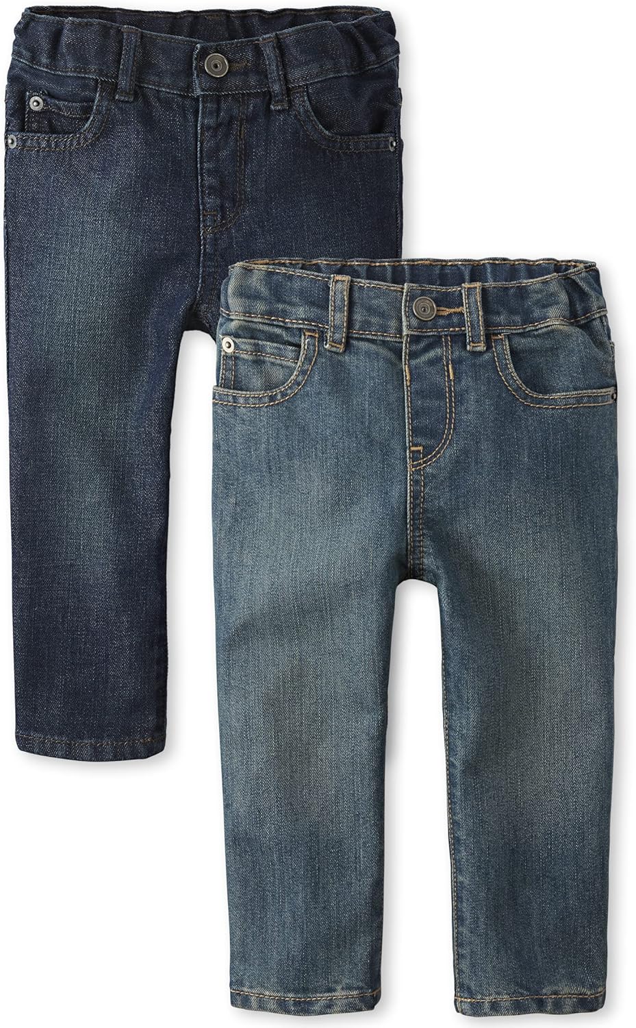Thumbnail 4 de The Children's Place Baby Boys' and Toddler Skinny Jeans (4-Pack)