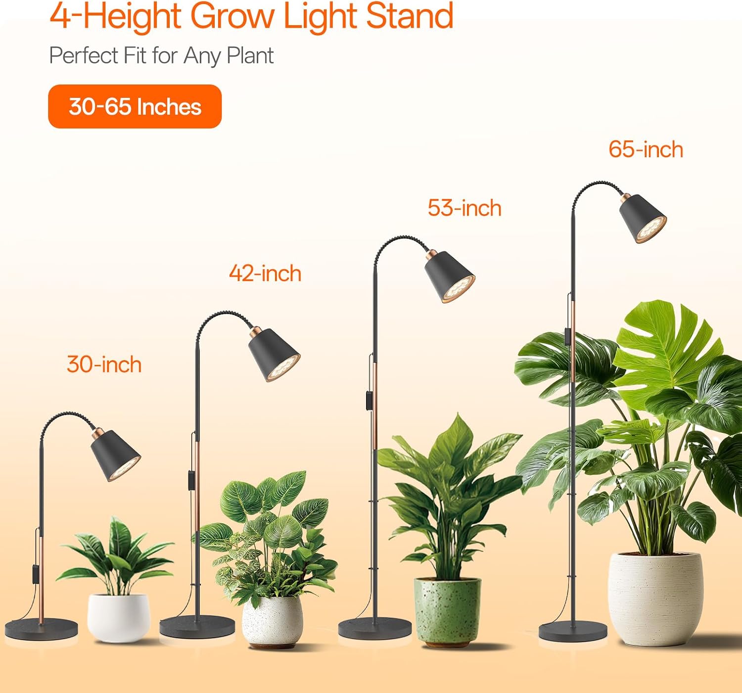Thumbnail 6 de Bstrip F11 BP-F073 65-Inch Standing Grow Light, 18W Full-Spectrum LED