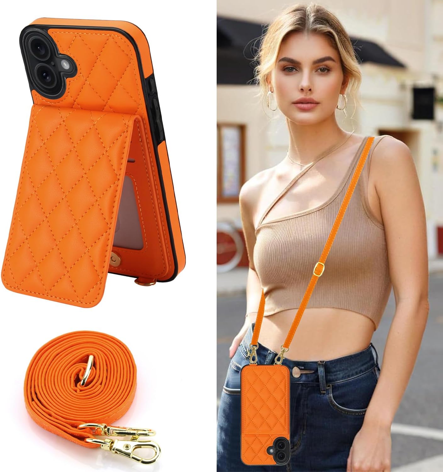 Detalle de GOWESAL Wallet Case for iPhone 17