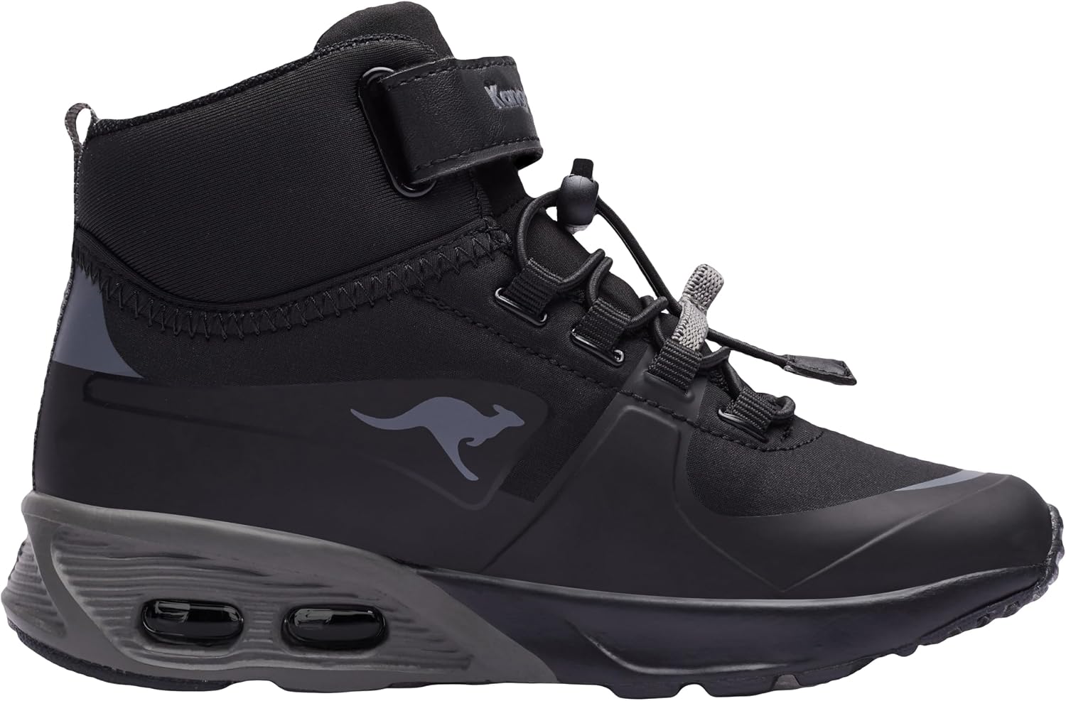 Thumbnail 6 de KangaROOS Kx-hydro Sneaker Unisex Kinder – Jet Black/Steel Grey, 37 EU