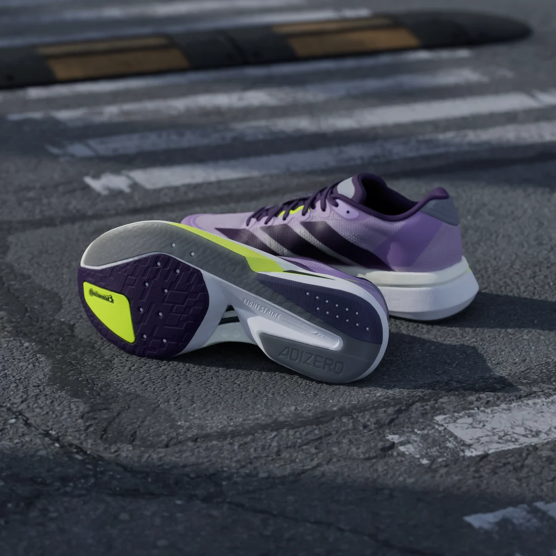 Thumbnail 2 de Adizero Boston 13 de Adidas: zapatilla de running ligera en violeta
