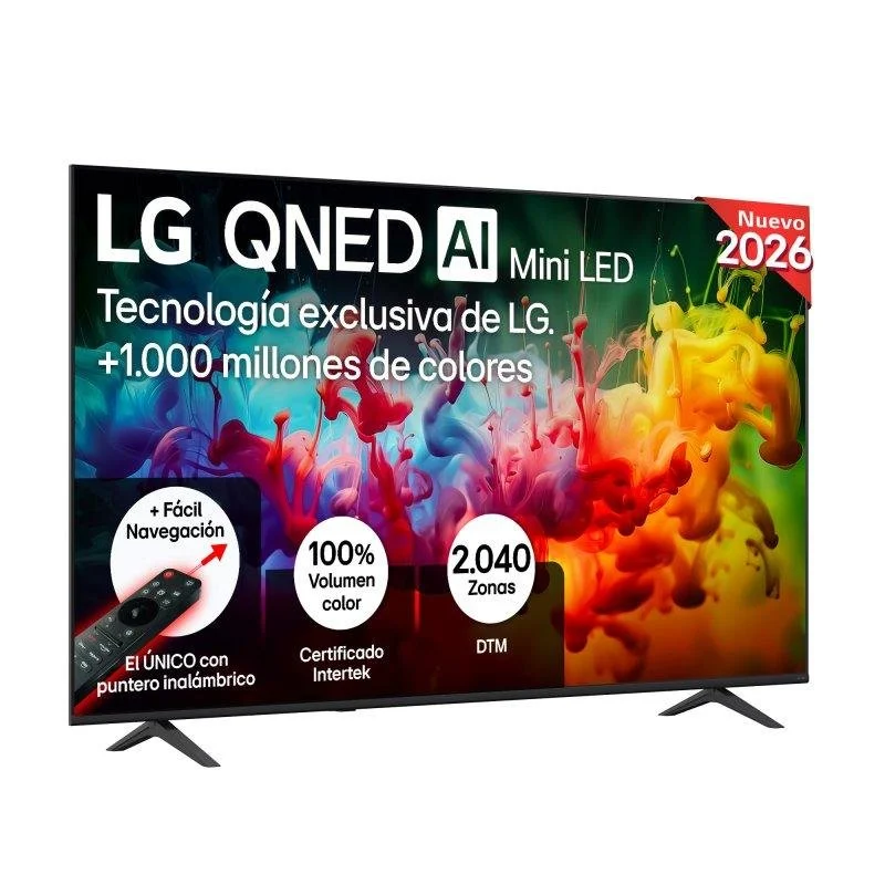 Detalle de LG televisor QNED MiniLED 75QNED72B6A
