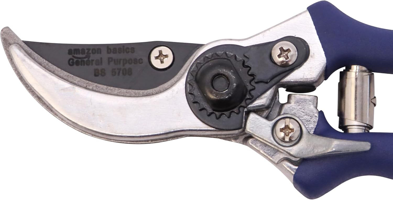 Thumbnail 2 de Amazon Basics Secateurs/ Pruning Scissors, Garden Tools Blue