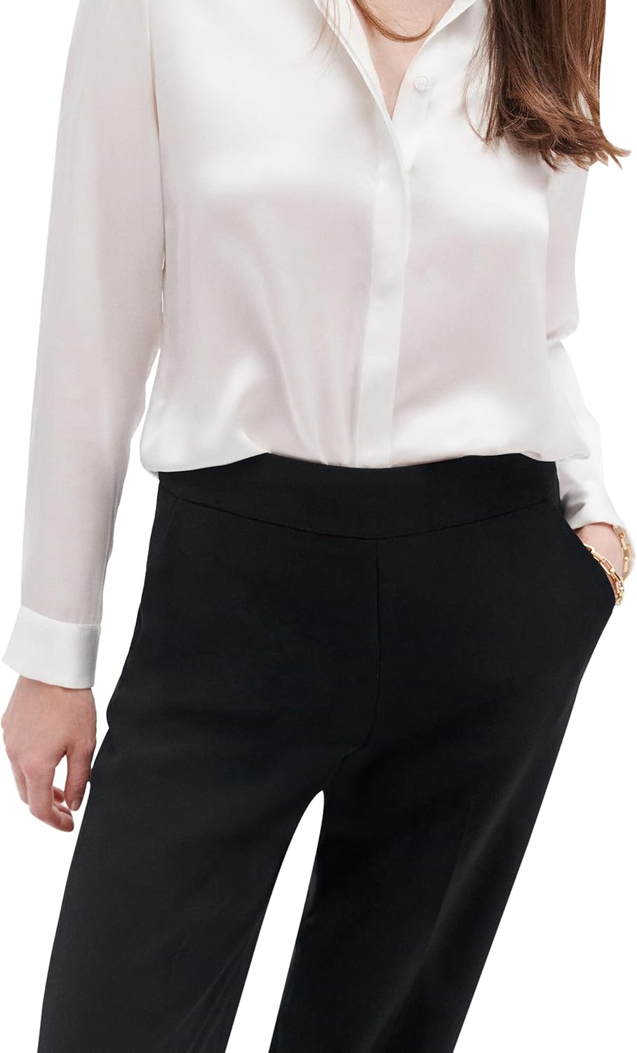 Thumbnail 5 de CAROLL chemise droite en soie