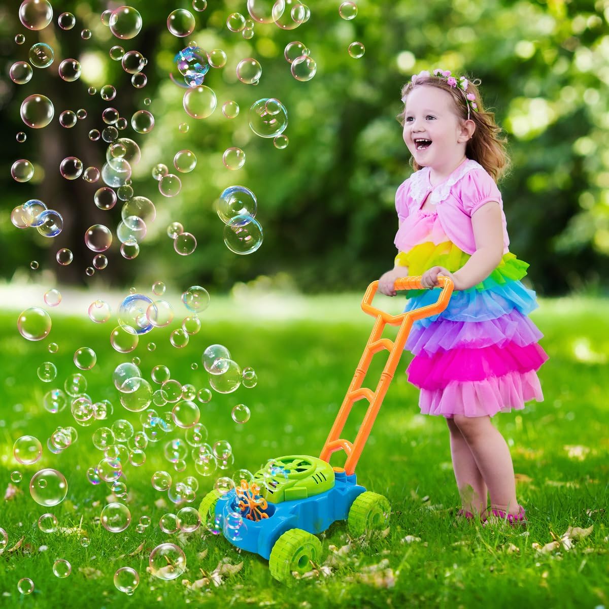 Detalle de Lydaz Bubble Lawn Mower 1-3