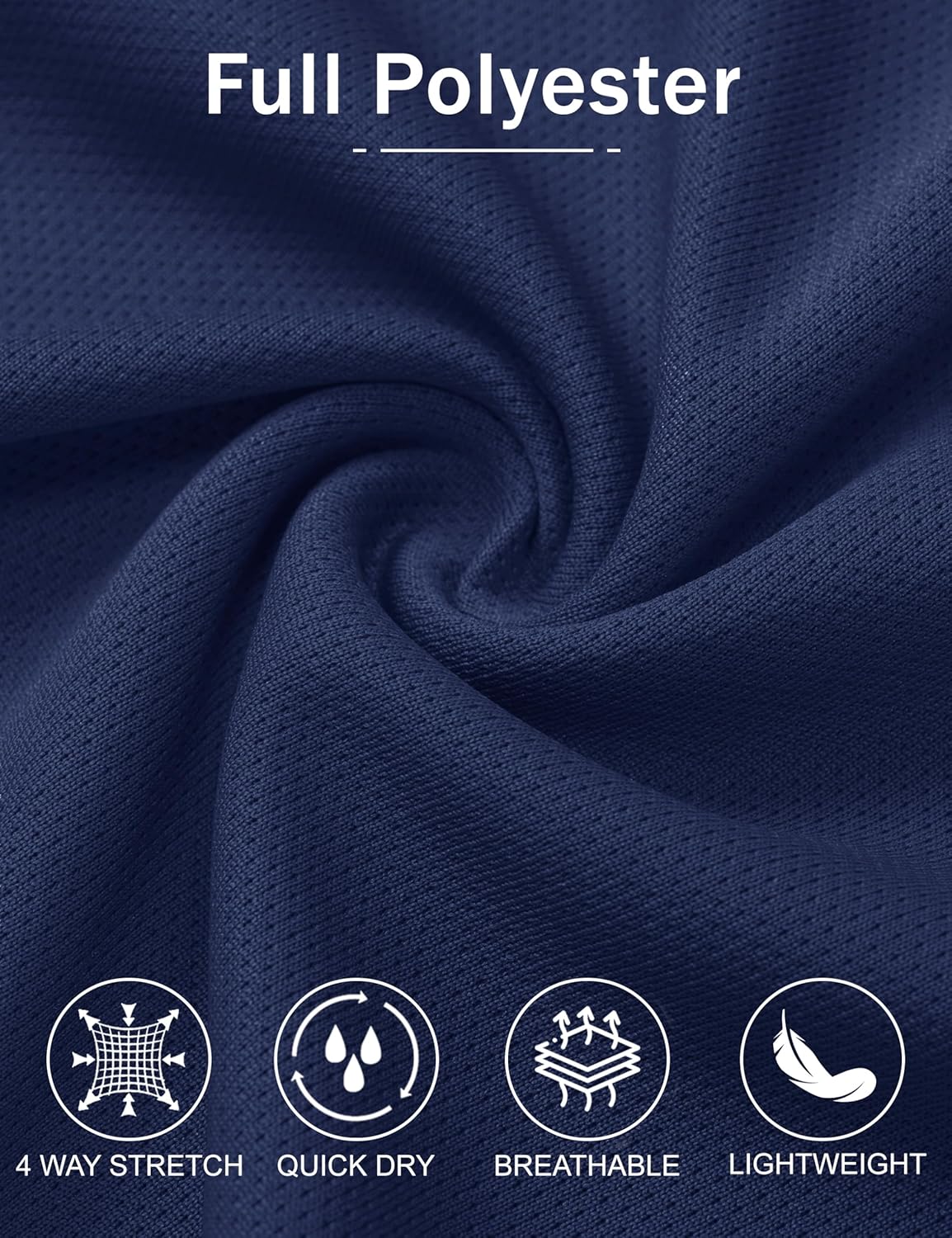 Thumbnail 5 de EKLENTSON Herren Trainingshose aus Mesh mit Schnell-Trocknung & Reißverschlusstaschen