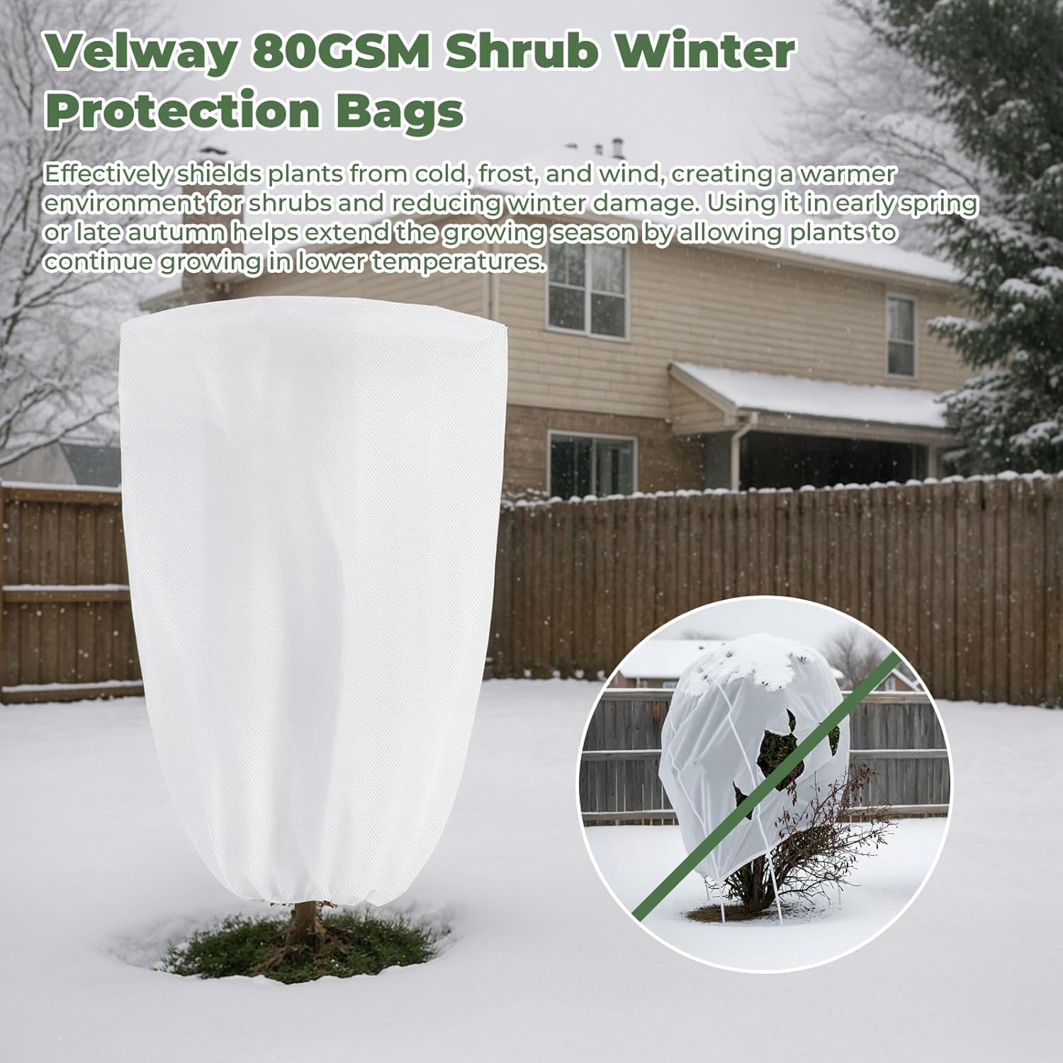 Thumbnail 5 de Velway Funda para Plantas 120×180 cm