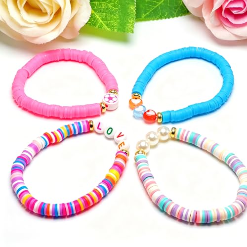 Thumbnail 6 de CHENSILAIYI Friendship Bracelets for Girls: 10-Piece Beaded Matching Bracelet Set
