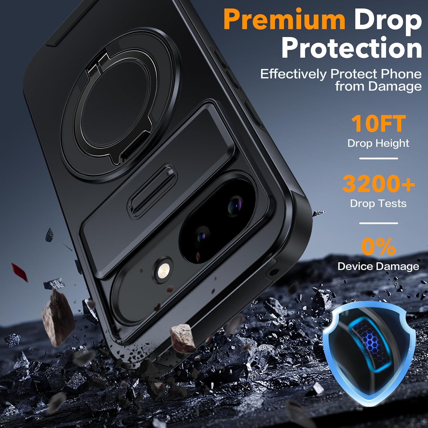 Detalle 2 de AMILIFECASES Pixel 10a Case with 9H