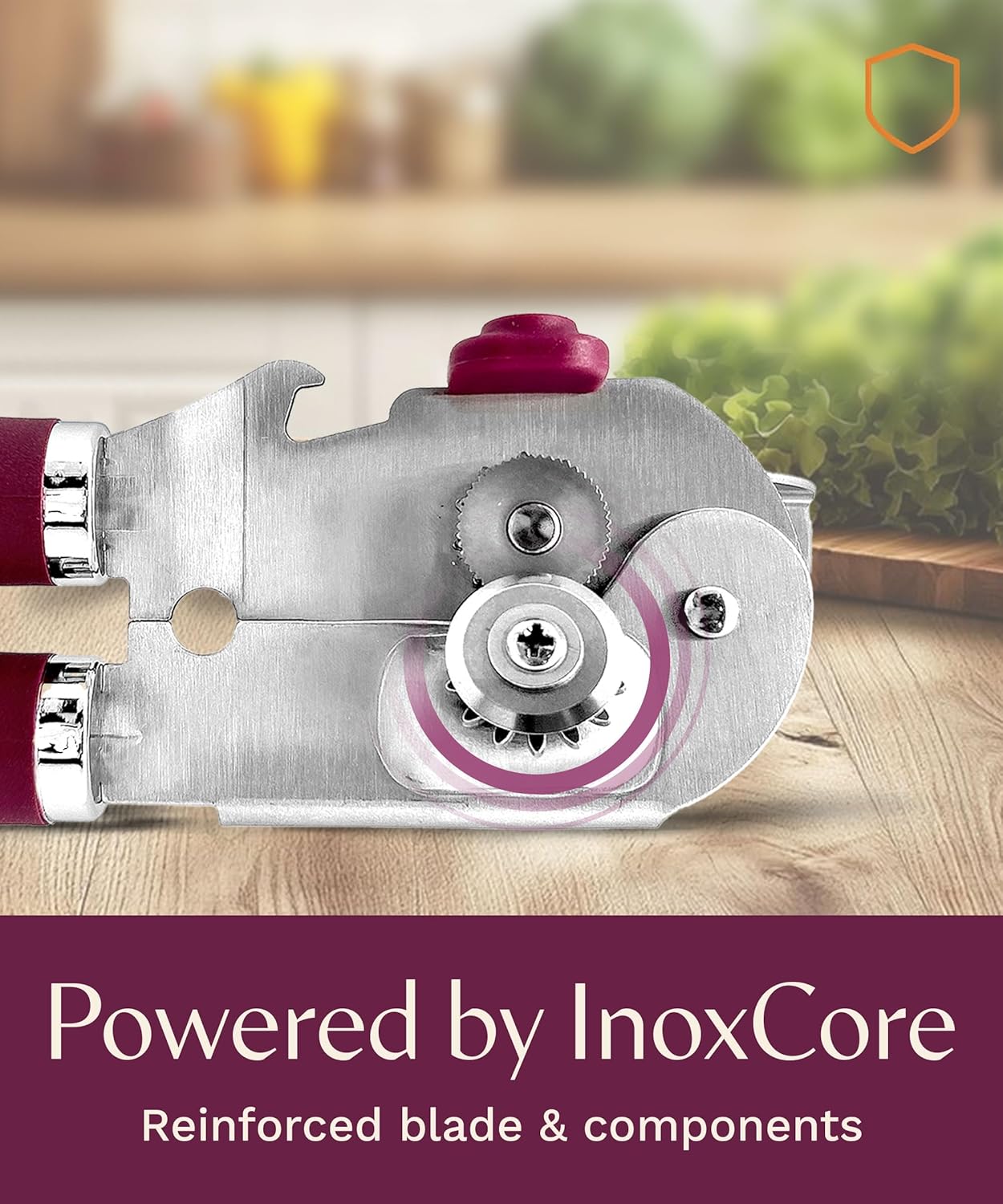 Thumbnail 3 de Graceliving Premium Multifunction Magnetic Manual Can Opener & Bottle Opener (Mauve)