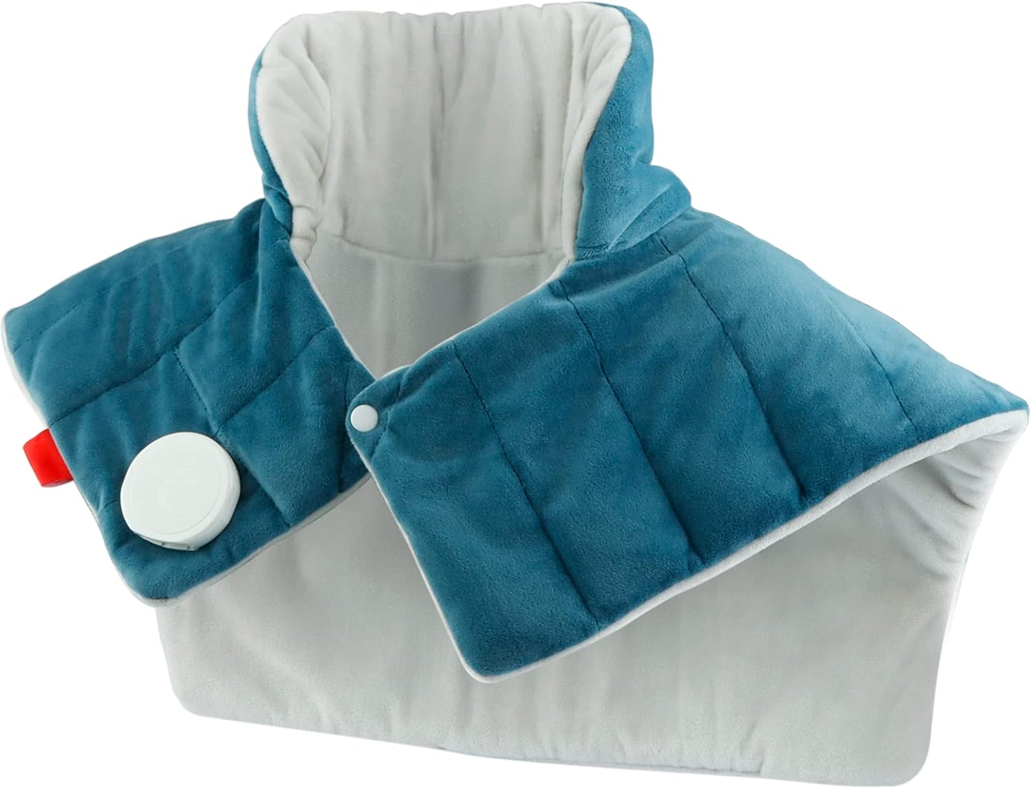 Detalle de Comfytemp K9015 Weighted Heating Pad for Neck, Shoulders and Back, 9 Heat Settings