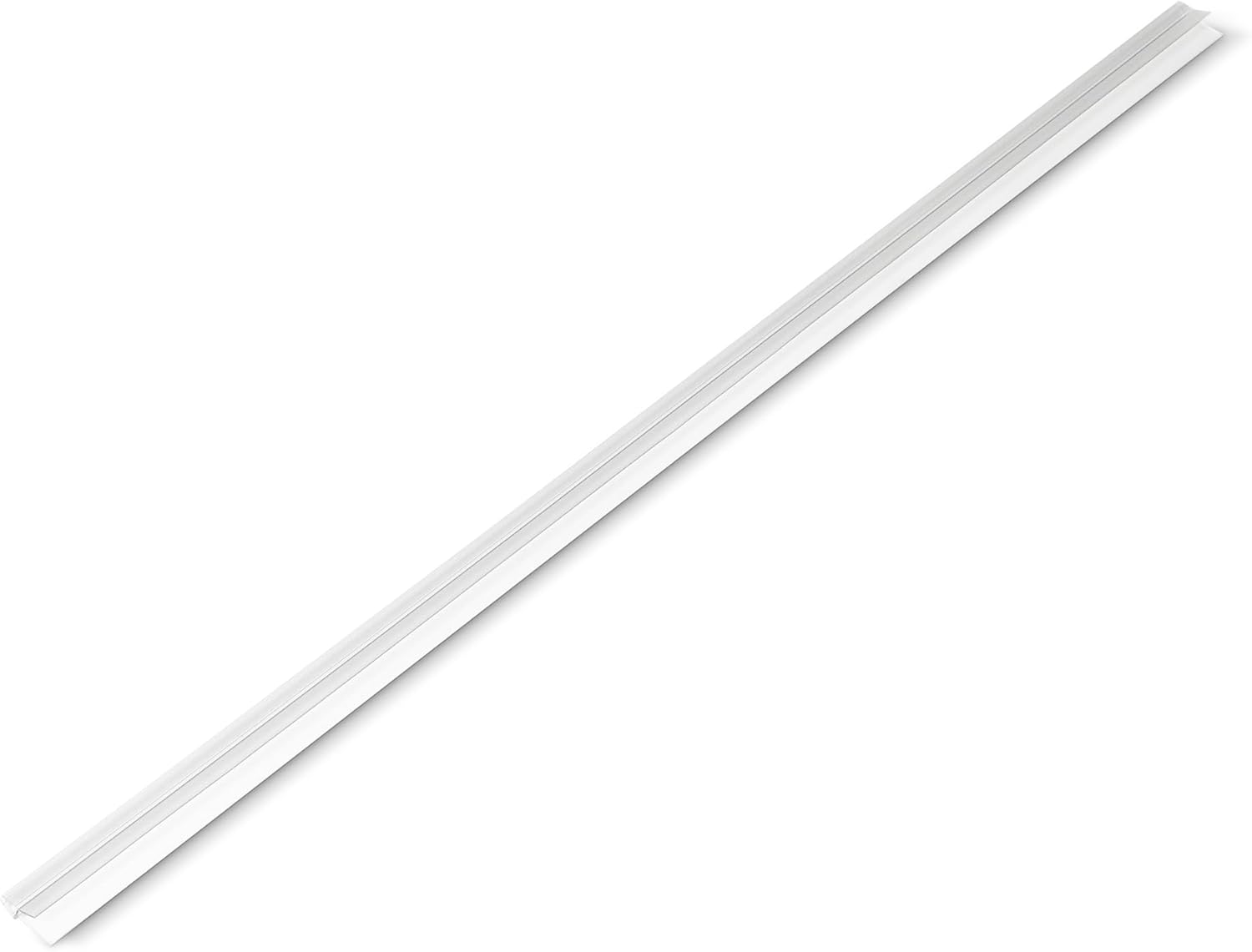 Detalle de Amazon Basics Shower Door Bottom Seal Strip for 6.35mm Glass, 87.5 cm