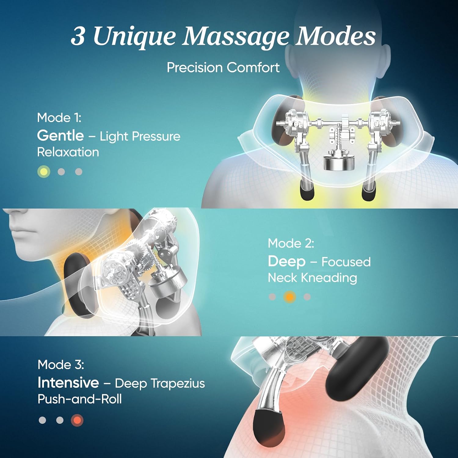 Thumbnail 4 de Etekcity Cordless Neck Massager ⚙