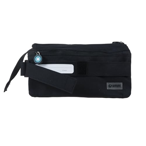 Detalle de Grafoplás bits & Bobs - Estuche Portatodo Cuádruple 23 cm Negro