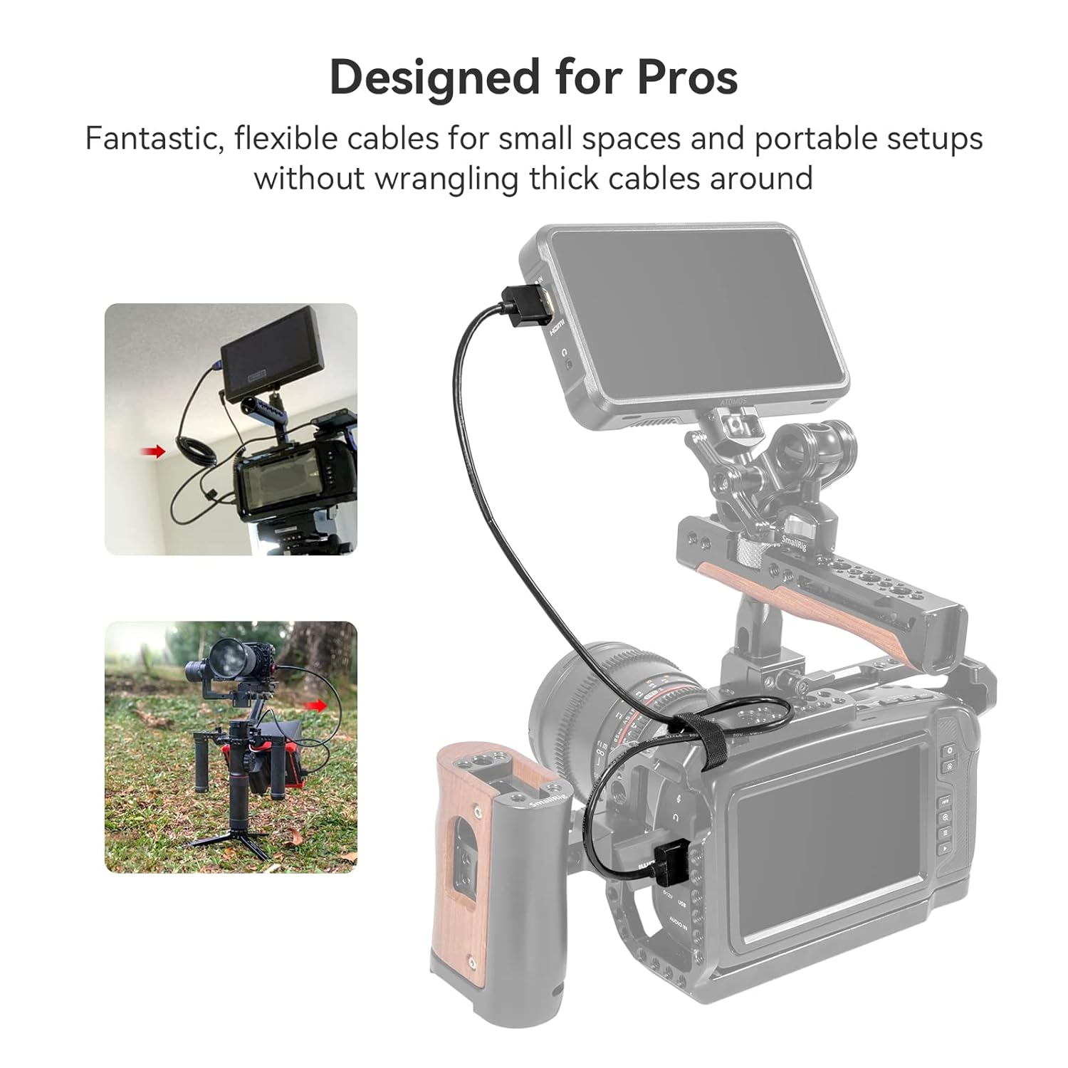 Thumbnail 5 de SMALLRIG 2956 Câble HDMI 4K 35 cm