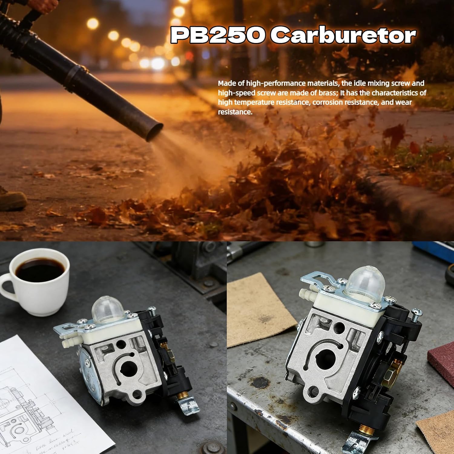 Thumbnail 6 de PB250 replacement carburetor kit