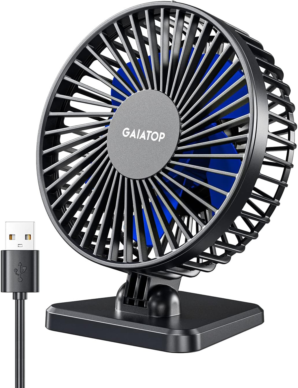Detalle de Gaiatop USB Desk Fan Small Yet Powerful