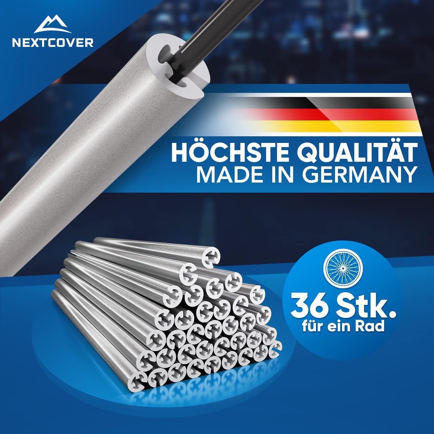 Thumbnail 5 de Nextcover Speichenreflektoren 360° Sichtbarkeit