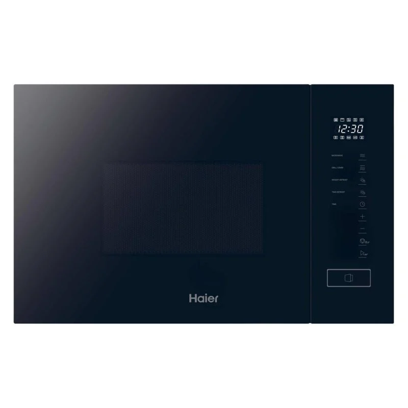 Detalle de Haier H38FMWID4ID27N – Microondas 20 L con grill de 1000 W y interfaz táctil