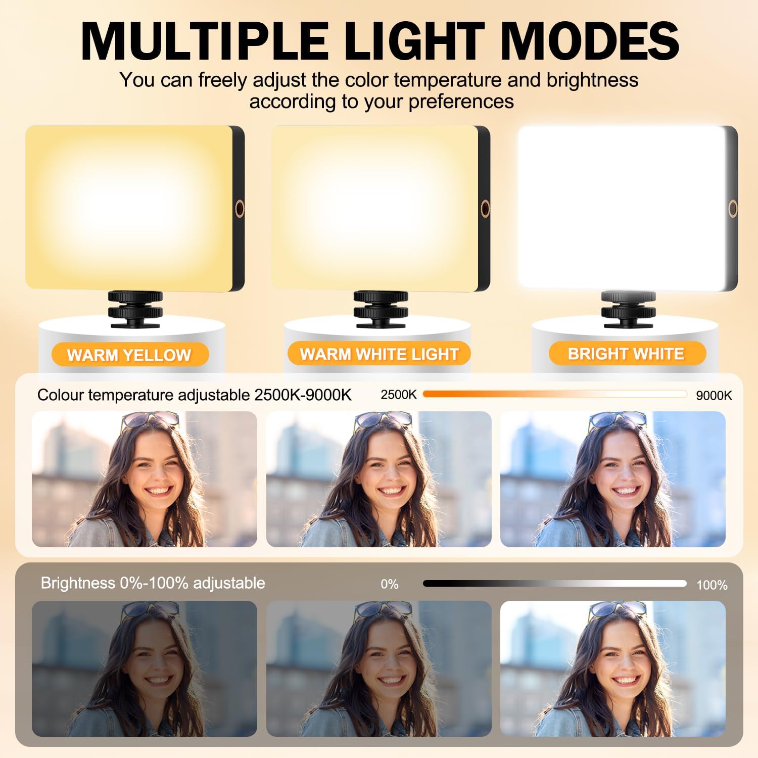 Detalle de Singwil Selfie Light for Phones, 5000mAh