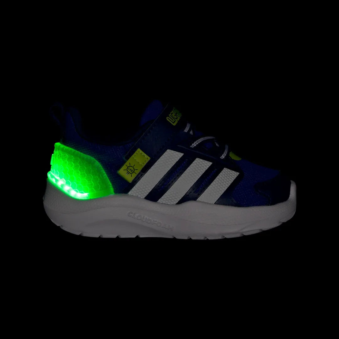 Detalle 2 de Zapatilla Lightorama (Bebés) de Adidas – color Azul
