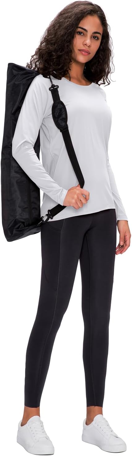 Detalle de Damen 3er Pack Langarmshirt Funktionsshirt mit UPF 50+ Sonnenschutz (85% Polyester/15% Elasthan)