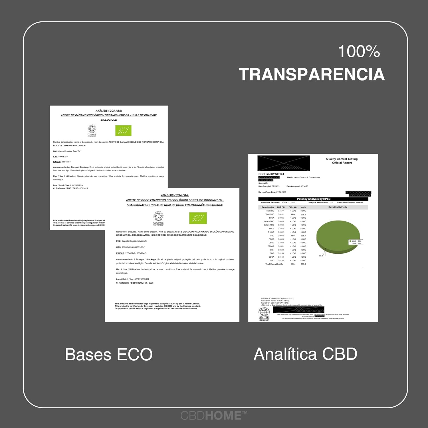 Thumbnail 5 de CBD HOME Oils - Aceite 40% Forte 50 ml 🌿 CBD Puro